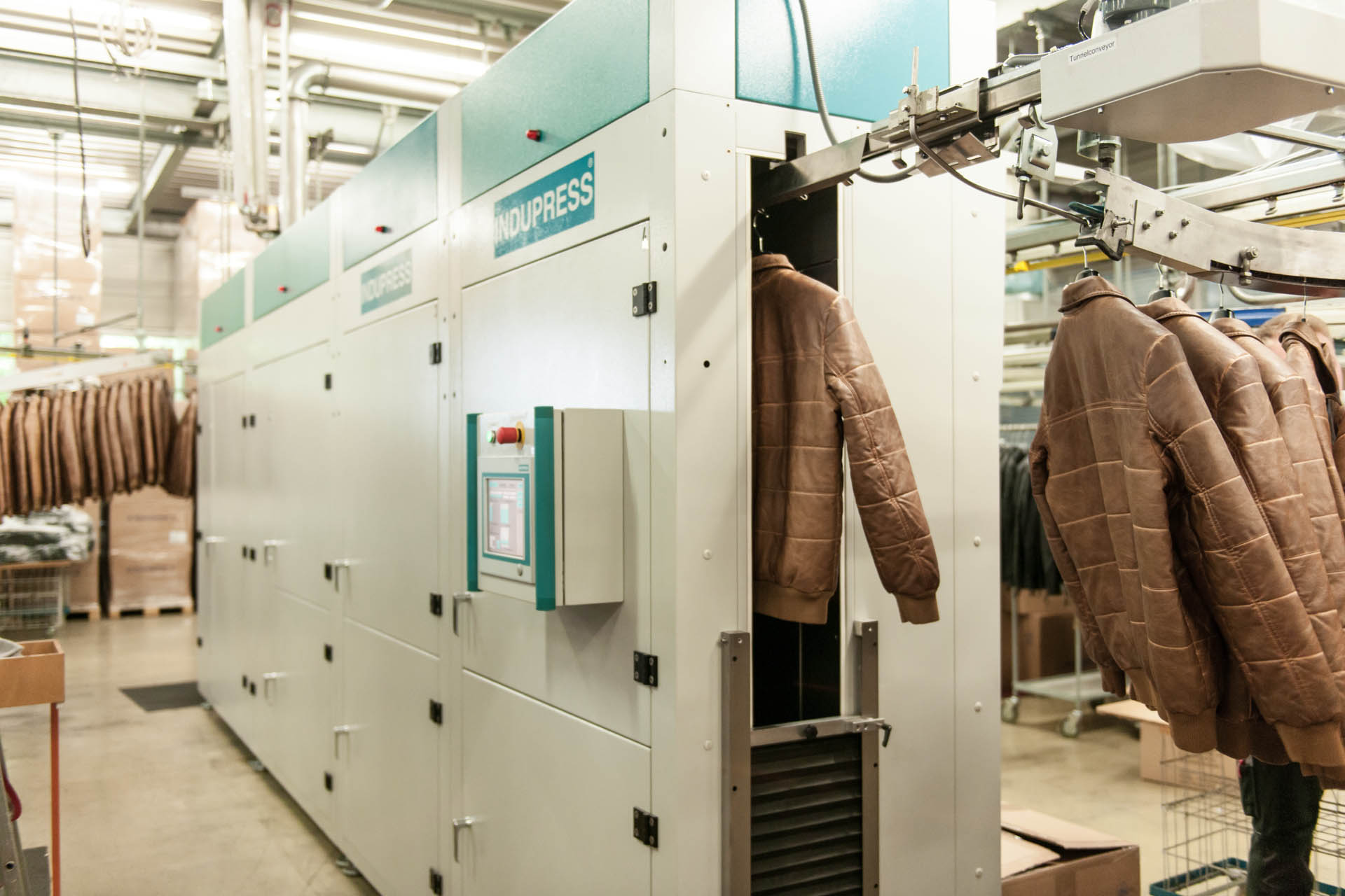 tunnelfinisher textile aufbereitung